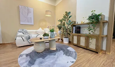 One-Bedroom Apartment with Balcony — Luxury Apartment in Vinhomes Times City - KaBi Home